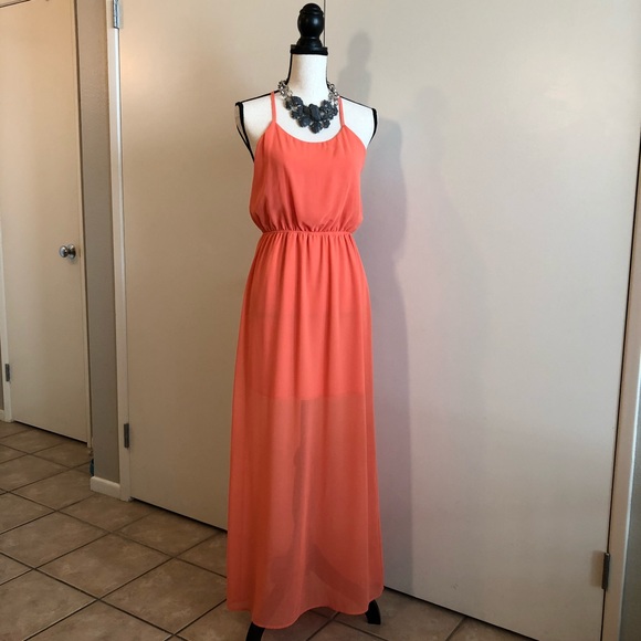 Dresses & Skirts - Orange Maxi Dress